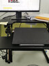 得力（deli）升降电脑桌 办公升降台 双层折叠站立式电脑支架 90006黑色 实拍图