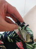 古泽鲨GUZESHA21夏季新款夏威夷青年花色印花花衬衫男沙滩短裤宽松套装 1号色套装 XL 实拍图