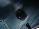 志高（CHIGO）【10W+购买】烘干机家用 干衣机小型烘衣机可折叠衣柜婴儿衣物大容量大功率布罩风干机小型烘干机 【大容量】1500w-560L深蓝 实拍图