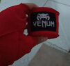 VENUM Venum Boxing Handwraps 毒液泰拳散打绑带拳击绷带拳套缠带绑带 红色 4米（一副） 实拍图