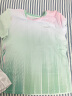 kawasaki川崎羽毛球服青花瓷套装夏运动速干短袖T恤A2807 女款青柳绿 XL  晒单实拍图