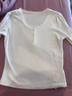 妙奕嘉白色打底衫女可外穿内搭修身蕾丝纯欲上衣秋季贴身长袖t恤冬季 蕾丝花边纽扣长袖 M 【建议90-105斤】 实拍图