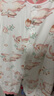 贝肽斯婴儿衣服冬季新生儿连体衣宝宝四季款纯棉长袖婴儿睡衣空调哈衣 （夹棉款）花间萌兔 80cm 实拍图
