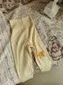 舒贝怡婴儿裤子春秋季男宝宝高腰护肚睡裤儿童秋裤女 黄色 90CM 实拍图