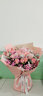 花与千寻鲜花速递玫瑰绣球混搭花束生日礼物全国同城花店配送 【花样年华】绣球玫瑰欧式花束 同城配送  指定日期送达 实拍图