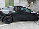 适用特斯拉modely19寸轮毂盖新款直边轮毂特斯拉太阳神款轮毂盖 老款Y 光面哑黑色4个+哑黑T标 实拍图