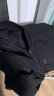 太平鸟男装飞行员夹克2024春新款美式复古宽松棒球服潮流茄克外套 黑色（阔型） XL 晒单实拍图