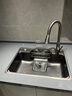 箭牌（ARROW）【焕新补贴】水槽大单槽聚宝盆日式大口径大单槽 304不锈钢洗菜盆 【加厚3MM】70*48枪灰龙头 实拍图