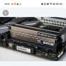 科赋（KLEVV）雷霆BOLT X 台式机内存条DDR4 8G/16G/32G DDR4 3200/3600 海力士CJR/DJR颗粒 DDR4 3200 8G丨铝制马甲 单条 实拍图