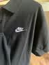 耐克（NIKE）男子短袖字母Logo刺绣休闲经典轻便翻领舒适亲肤运动POLO衫 CJ4457-010 L 实拍图