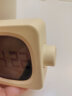 摩门（Momen） 闹钟创意儿童学生礼物可充电计时器方块伴睡夜灯闹钟学生起床 奶油色【蓝牙版】 实拍图