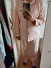 家の时光（Ht-home）家时光月子服春秋纯棉哺乳睡衣孕妇睡衣产妇产后喂奶衣待产家居服 粉色猫咪 XL码 145-160斤 实拍图
