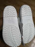 卡骆驰（crocs）洞洞鞋男鞋女鞋 25夏季新款贝雅拖鞋轻便透气情侣鞋沙滩鞋凉鞋 骨白经典克骆格/现货速发 41 -42 /M8W10/260mm 实拍图