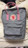 FJALLRAVEN北极狐双肩包女大容量背包双肩包男书包23510-021/312 雾灰16L 礼物送女生 晒单实拍图