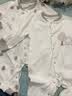 婴诗拉贝 婴儿连体衣新生儿哈衣纯棉爬服初生宝衣服春秋衣服0-12月内衣 【2件】四季对开-白底灰+气球灰 59cm (1-3个月8-12斤) 实拍图