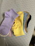 棉十三10双袜子女短袜春夏季防臭抗菌透气薄款船袜纯色运动ins潮短筒 实拍图