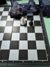 友邦（UB）国际象棋磁性折叠圆角黑白象棋套装入门教学培训 2620-C(中号) 实拍图