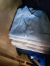 南极人衬衫男 纯色长袖商务衬衫男士棉质舒适衬衣外套修身白衬衫男4XL 晒单实拍图
