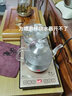 开品 煮茶器 泉涌式全自动上水电热烧水壶 桶装水净水器烧水壶蒸茶泡茶 多尺嵌入式一体功夫茶具套装 1L 金色尺寸20X37CM三壶款式 桶水款 实拍图
