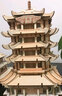 玩控 3d木质拼插立体拼图中国传统古代建筑拼装房子木制模型手工diy 滕王阁 实拍图