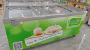 海容（hiron） 商用大容量冰柜超市冰淇淋展示柜冷冻柜火锅底料冷柜深体岛柜肉菜卧式岛柜弧形玻璃门 SD-659K 实拍图