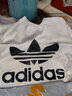 阿迪达斯 （adidas）三叶草短袖女t恤2025夏季新款LOGO印花宽松休闲运动透气半袖T恤 GN2896/三叶草/经典款-尺码偏大 XS 实拍图