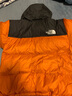 北面（The North Face）1996Nuptse高蓬鹅绒羽绒服ICON潮牌情侣款经典美版尺码新品|3C8D 5PO/落日橘 美版偏大一码 L /180（建议150-170斤） 实拍图