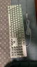 前行者（EWEADN）TK100朋克机械键盘有线键盘电竞游戏台式电脑笔记本外接办公打字复古外设 白色白光青轴 晒单实拍图