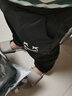 策息休闲裤子男夏季百搭阔腿宽松工作男裤运动束脚学生棉裤 加绒双X黑色+加绒双X黑色 XL -建议110-130斤左右 实拍图