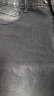 Foss Phil复古烟灰色牛仔裤男士夏季薄款美式高街直筒阔腿运动休闲长裤子 SS-505黑灰 L【推荐130-145斤】 晒单实拍图