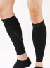 川崎（KAWASAKI）运动护腿跑步健身压缩袜套篮球足球护小腿护套A3433黑色L码两个装 晒单实拍图