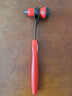 润石町东敲打按摩锤硅胶保健捶背棒经络穴位筋络拍打棒仪器颈腰椎部手动送家人爸妈父母健康礼物品小锤子 红黑色 实拍图