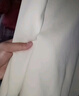 真维斯（Jeanswest）男士卫衣潮牌宽松套头加绒无帽打底衫男大码秋冬季重磅圆领外套男 浅米#ZS蓝绿笔刷前 XL 【优质好棉,柔软亲肤】 实拍图