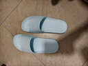 网易严选 EVA不臭脚玩趣彩虹拖鞋男女夏季浴室防滑情侣居家四季休闲 浅蓝色 44-45 男XL 实拍图