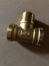 一靓三通接头铜4分内丝外丝三通 03款 加厚 内外内 铜三通 实拍图