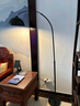 古普（Gupu）北欧极简轻奢客厅沙发艺术氛围卧室床头阅读LED钓鱼落地灯 小号黑色款+15W 三档黄光 实拍图