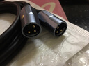 秋叶原（CHOSEAL） 双莲花转卡农公音频线 2RCA公转2卡侬公头 xlr麦克风话筒调音台DVD功放连接线 0.5米 QS3557T0D5 实拍图