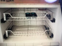 纳童（NaTong）拉篮双层不锈钢厨房橱柜抽屉式碗碟篮阻尼厨柜调味料拉篮304碗架 加深圆钢双层850柜内宽80-83cm 实拍图