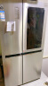 LG617L十字对开门嵌入式超薄电冰箱 进口透视窗 大容量变频智能家用风冷无霜电脑控温 实拍图