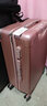 卡帝乐鳄鱼（CARTELO）行李箱女拉杆箱轻音万向轮铝框旅行箱男学生拉链密码箱大容量皮箱 轻便防刮拉链-尊贵黑 24英寸 /黄金尺寸 实拍图
