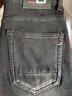 真维斯（Jeanswest）加绒牛仔裤男士秋冬款加厚保暖直筒宽松外穿休闲加棉冬季长裤子男 563炭黑色加绒 29 码 实拍图