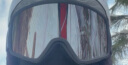 BISSFEED滑雪镜防雾男女雪地护目镜双层柱面滑雪眼镜可卡近视防风登山墨镜 黑色框水银镜片 实拍图