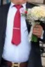 欧妖新款 简约银色男士商务领带夹 黑色圆点领带夹结婚商务领夹礼盒装 银色 实拍图