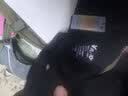 花花公子短袖T恤男士套装夏季薄款休闲短裤子男五分裤运动透气半袖衫男装T A3-07/DKou-6118短套装黑色 L 实拍图