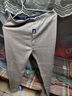 花花公子保暖裤男棉裤男棉毛裤德绒裤加绒加厚加绒护膝打底裤秋冬浅灰XL 实拍图