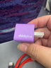 ThinkPlus联想氮化镓苹果充电器iPhone16/15充电头PD30W快充Type-C适用苹果16ProMax15/14/13/iPad手机 紫 实拍图