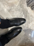 金利来（goldlion）男鞋男士时尚正装皮鞋舒适耐穿牛津鞋58021029501A黑色39 实拍图