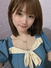 雁莎泳衣女新款温泉遮肚显瘦小胸连体游泳衣女夏仙女范韩ins学生 蓝色 XL（115-125） 实拍图