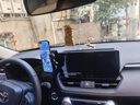 腾韵专用于2023款丰田RAV4 荣放车载屏幕无线充手机支架rv4汽用品导航 银 23款RAV4荣放 10.25英寸 实拍图