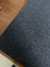 SANWA SUPPLY 大尺寸桌垫 电脑办公游戏大号鼠标垫 亲肤毛毡 耐磨防滑橡胶底 可卷便携 深灰色 1200*500mm 晒单实拍图